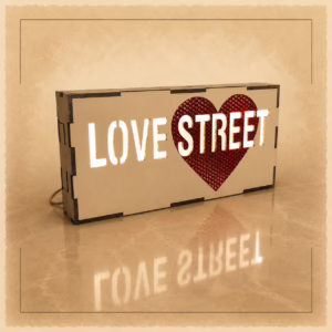 Lampara de mesa Love street - Tomiza Design