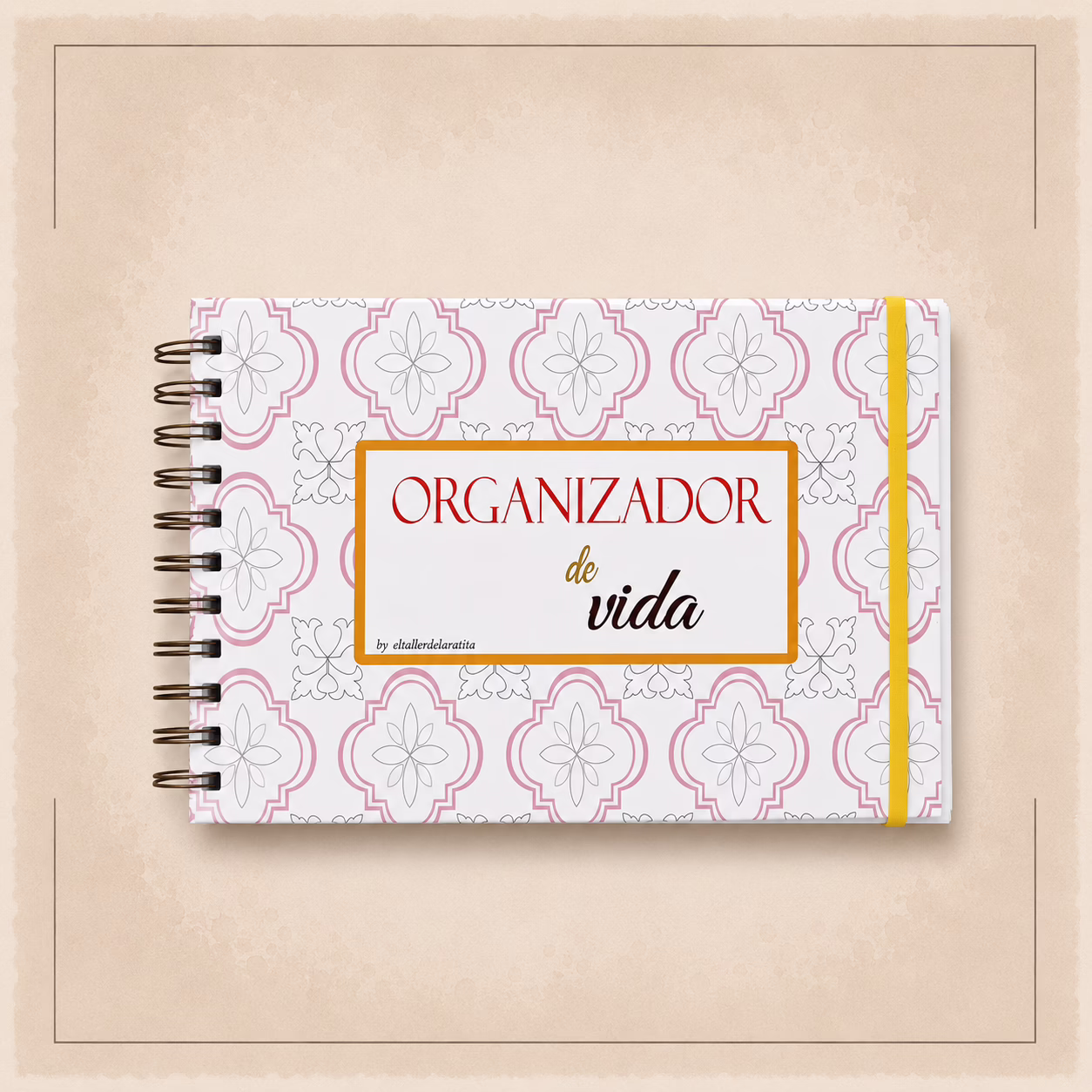 Cuadernos - Organizador de vida - El Taller de la Ratita Presumida