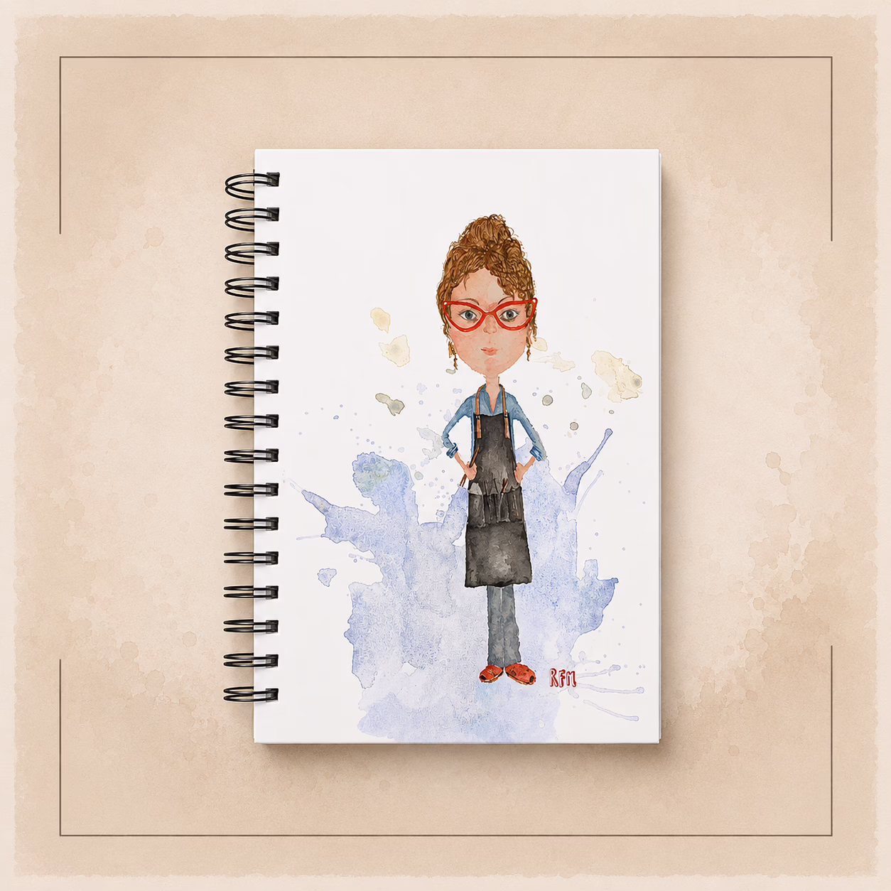 Cuadernos - Coleccion mujeres - Restauradora - RFM