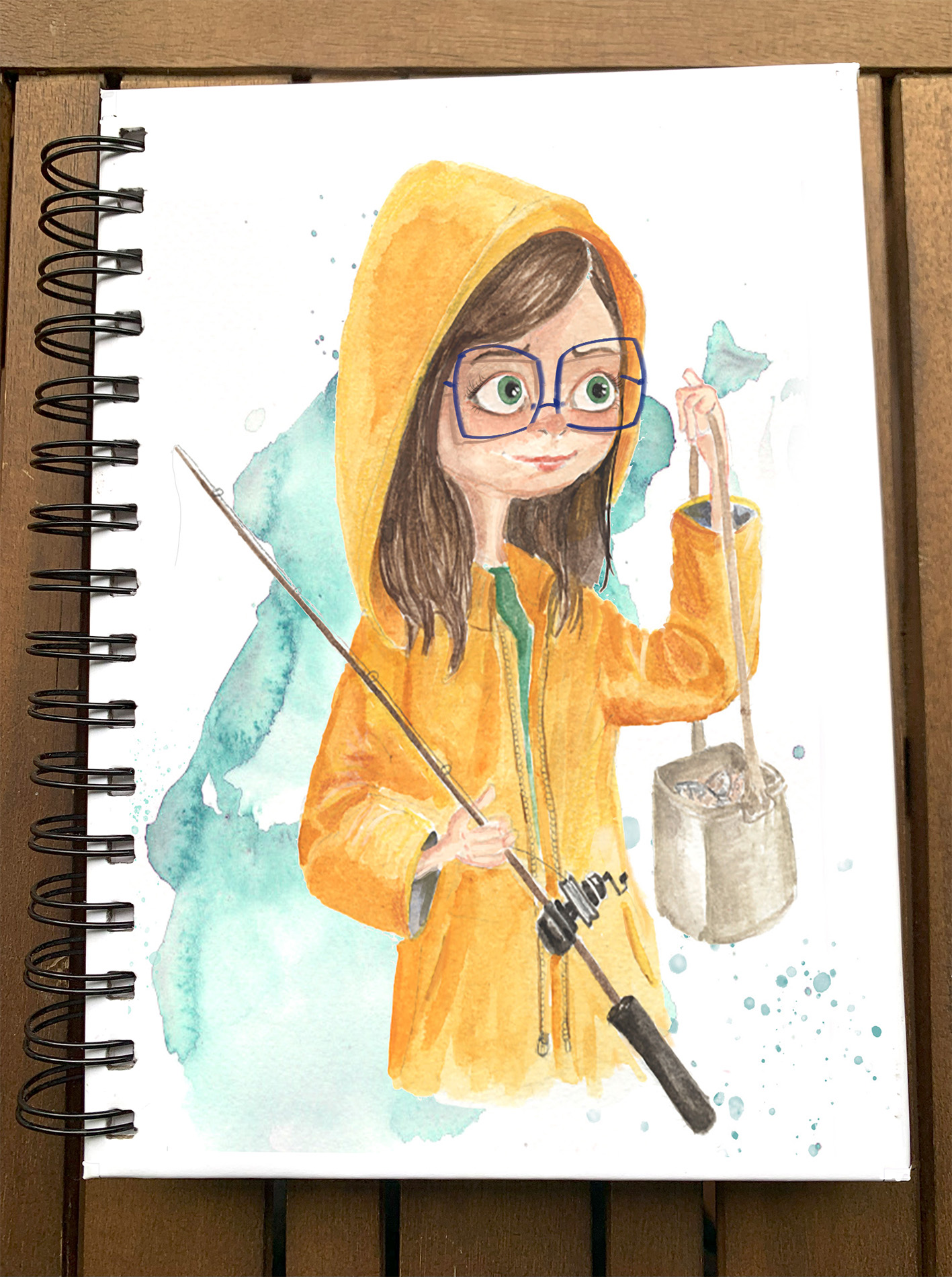 Cuaderno pescadora