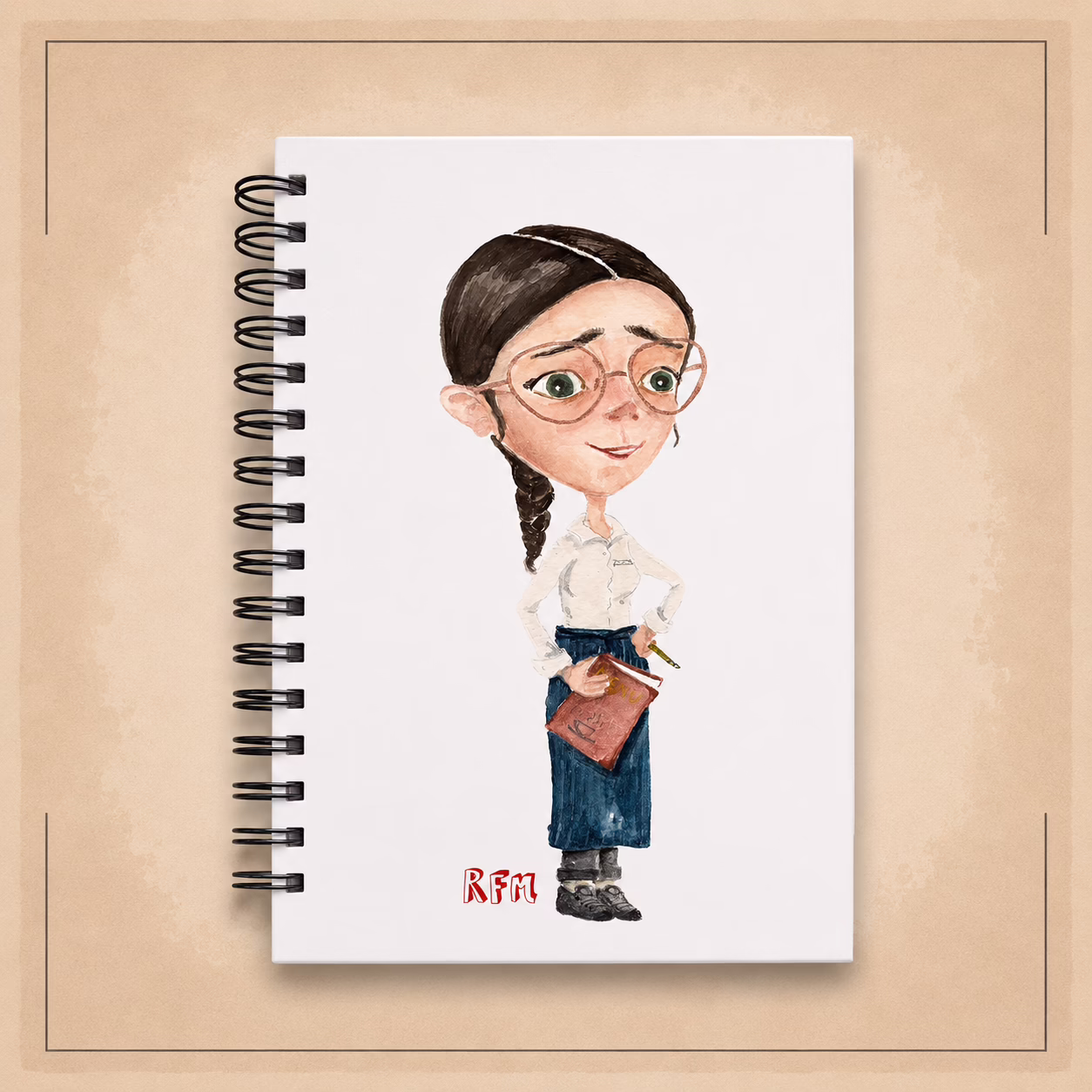 Cuadernos - Coleccion mujeres - Camarera - RFM